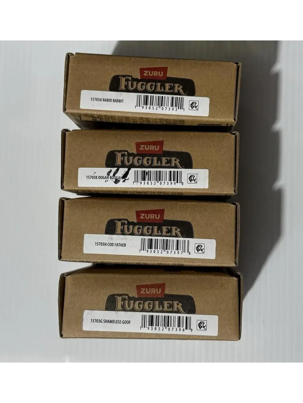 Fuggler Funny Ugly Monster‎ Plush Baby Fugg Plushie Toy Lot of 4 Zuru